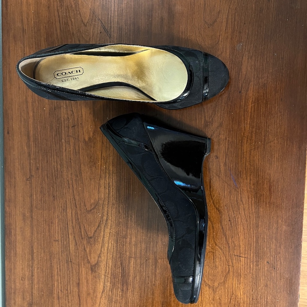 Coach Wedge Pumps - Picture 6 of 6
